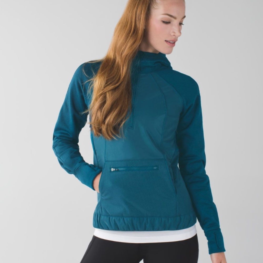 Lululemon Let's Get Visible Hoodie Reflective